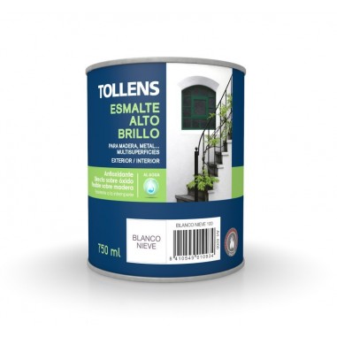 ESMALTE AL AGUA ALTO BRILLO TOLLENS