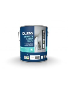 ESMALTE AL AGUA EXTRA MATE TOLLENS