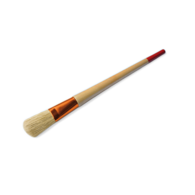 PINCEL PLANO MANGO BARNIZADO