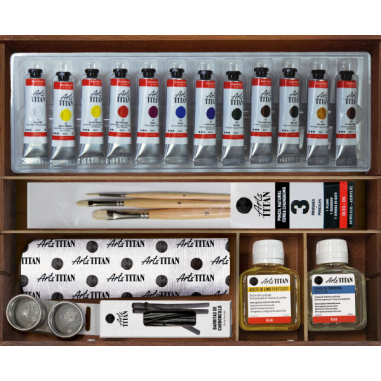 MALETIN ÓLEO EXTRA FINO TITAN ARTS