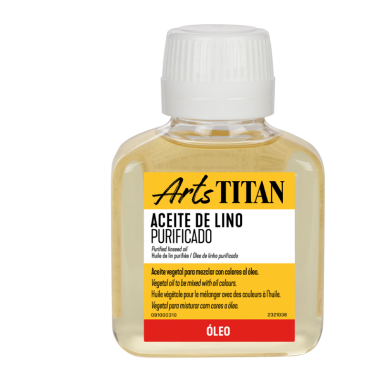 ACEITE LINO PURO TITAN ARTS