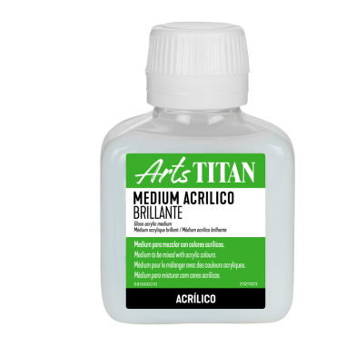 MÉDIUM ACRÍLICO BRILLO TITAN ARTS
