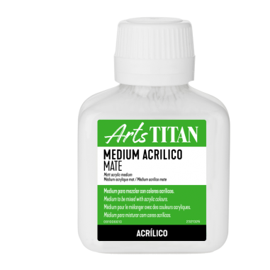 MÉDIUM ACRÍLICO MATE TITAN ARTS