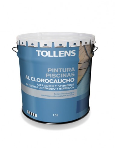 PINTURA PISCINAS AL CLOROCAUCHO TOLLENS