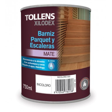 BARNIZ PARQUET Y ESCALERAS MATE TOLLENS